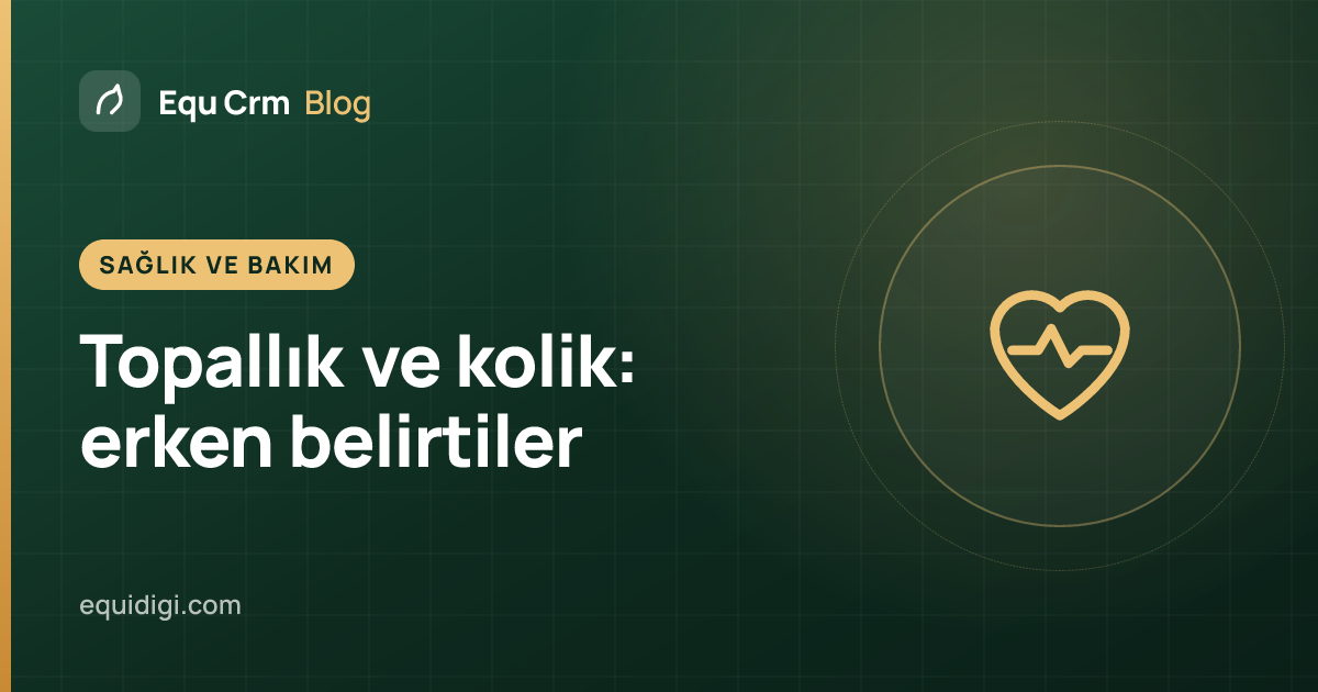 Kapak görseli: atlarda topallık ve kolik belirtilerinin ahırda takibi (Equ Crm blog)