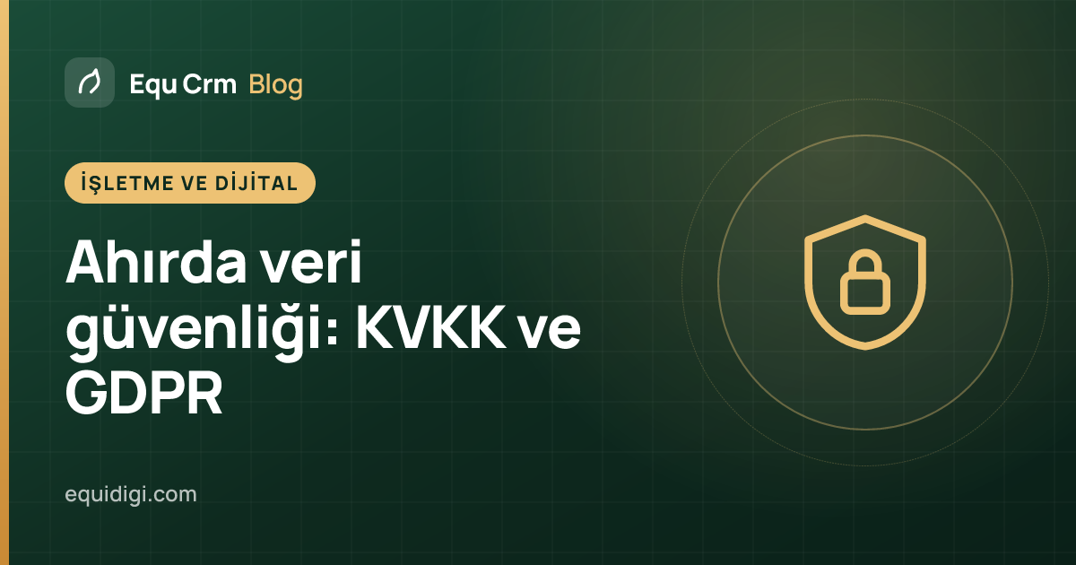 Kapak görseli: ahırda at sahibi ve personel verilerinin korunması, KVKK ve GDPR (Equ Crm blog)